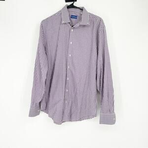 GRANGER Owings Rodeo purple button down Shirt Size Medium